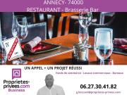 Secteur ANNECY RESTAURANT BAR BRASSERIE 180 COUVERTS,...