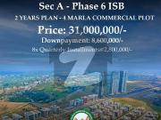 Sector A, Limited Offer: 4 Marla Commercial Plot, DHA...