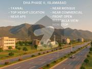 Sector B Top Height Johar Blvd 1 Kanal Plot For Sale