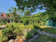 Seehaus auf Pachtgrund am privaten Neudörfler Badesee