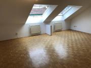 Sehr helle und große Dachgeschossgarconniere, Südllage