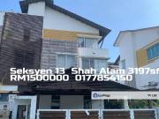 Seksyen 13 Shah Alam Semi Detached