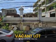 For Sale Commercial Lot in Sta. Cruz Manila