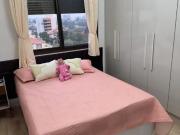 Semi mobiliado, 3 dormitórios, 2 vagas lado a lado...