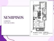 SEMIPISOS DE 2 Y 3 AMB.CON O SIN COCHERA.PRECIO...