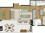 Deslumbrante apartamento tipo para venda em Chácara...