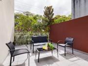 Serene urban apartment for indoor outdoor lifestyle