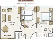 Serviced 2 Bedroom Apartment to Rent in Dublin 2