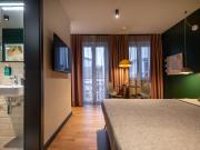 Serviced Apartment in Berlin Mitte, Wedding, with Balcony
