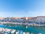 Sète, vue quai, appartement 3 pièces avec terrasse,...