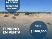 SEVENDE TERRENO EN PLAZUELA DE ACUÑA