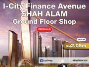 Shah Alam, I City Finance Avenue Ground Floor for