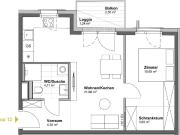 sicheres Investment: exklusiver 2 Zimmer Wohngenuss mit...