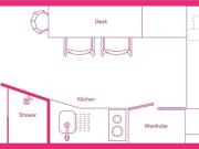Signature Studio, Double Bed, High Floor