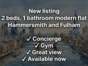 Sinclair Road 2 bed flat to rent £3,250 pcm £750 pw