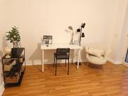 Single apartment with kitchen and two balconies,...