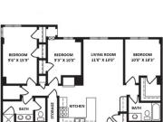 Single bedroom basement
