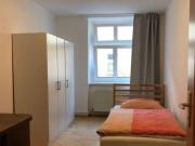Single bedroom in a student flat, in Kurze str