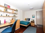 Single room with shared bathroom B average, at...