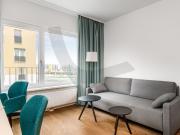 Single Studio Living im Fritz Tower