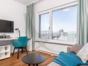 Single Studio Living im Fritz Tower