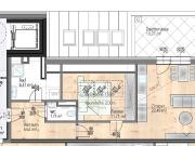 Single Studio Penthouse UNVERBAUBARER AUSBLICK im 2. DG...