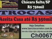 Sítio / Chácara para Venda em Salto/SP Terras de Santa...