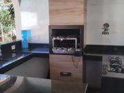 Sitio moderno casa area gourmet