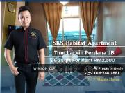 SKS Habitat Apartment Larkin Perdana JB Fully Furnished...