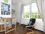 Skyline view from beautiful 1 room apartment in best...