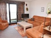 Skyscraper at central train station, 21st floor, loggia,...