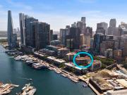 Sleek CBD base with resort facilities and parking included