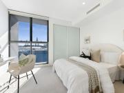 Sleek north facing two level apartment