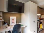 Sliver Corner Mib Level Studio next to Waterloo