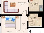 Small, charmingly furnished flat in a well maintained 9...