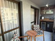 Smart farol da barra apartamento 1/4 suíte varanda mobiliado