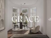 Smart geplante Wohnung mit großen Fenstern und Balkon in...