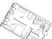 Smarte 1,5 Zimmer Wohnung – Erstbezug in den DC Flats zu...