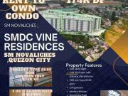 SMDC VINE Residences in SM Novaliches,Quezon City 14k...