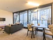 Soar Above the City in Style Designer One Bedroom...