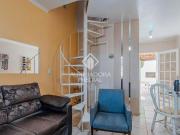 sobrado 2 dorm. com churrasqueira e estac. 2 carros