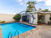Sobrado 4 suítes, amplo living, piscina, área gourmet, 4...