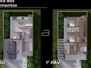 Sobrado à venda no bairro Costeira São José dos...