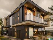 Sobrado beira lago com 4 suítes no condomínio Allure em...