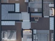 Sobrado com 3 suítes, 122m² à venda em Santa Felicidade...