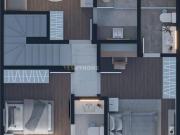 Sobrado com 3 suítes, 122m² à venda em Santa Felicidade...