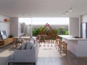 Sobrado Duplex em construção c/ 2 garagens, jardim, 3...