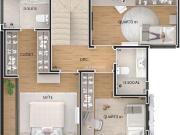 Sobrado em bairros Alto, Curitiba/PR de 228m² 3 quartos...