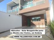 Sobrado em Moinho dos Ventos, Goiânia/GO de 160m² 3...