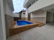 Sobrado em Vila Mirim, Praia Grande/SP de 99m² 2 quartos...